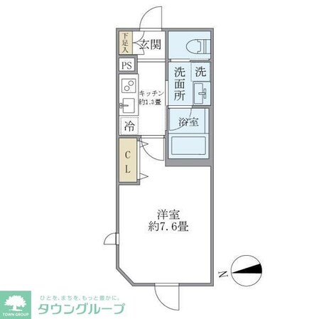 ミューズ新小岩の物件間取画像